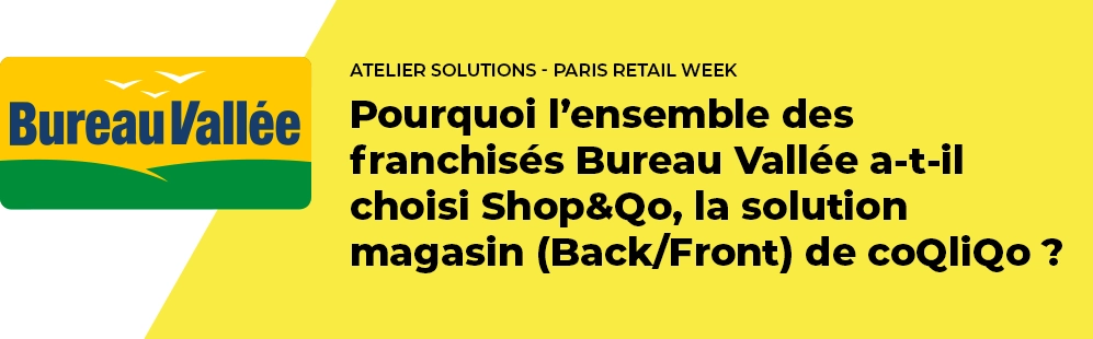 coQliQo sera à la Paris Retail Week en septembre 2023